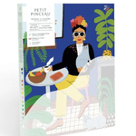 Coffret peinture au numéro - Fille aux chats