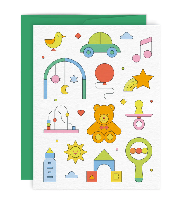 Greeting card - Toys