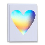 Card -  Coeur Holographique