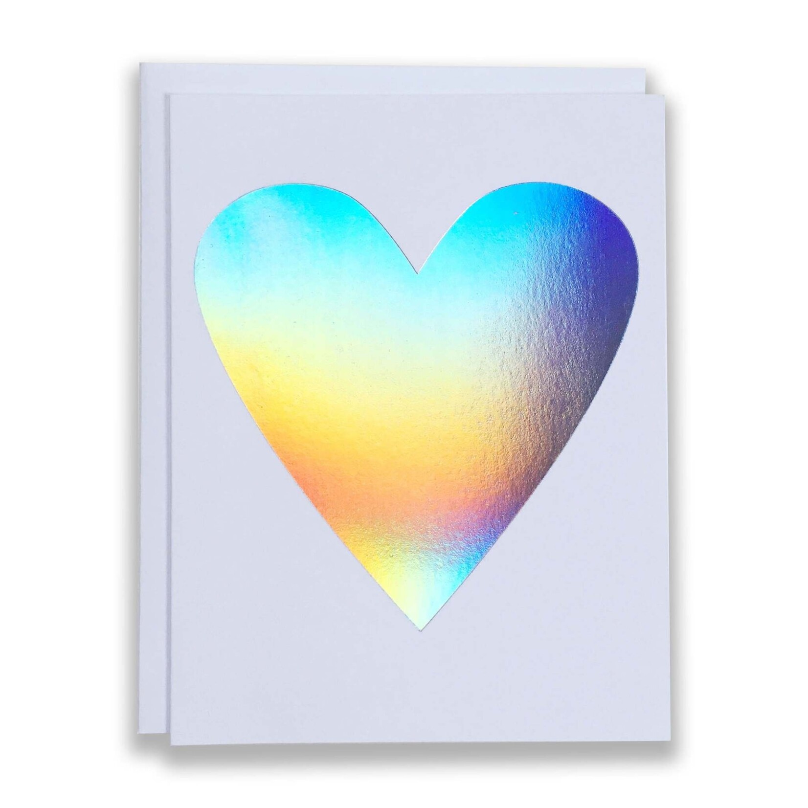 Greeting card -  Coeur Holographique