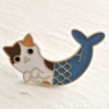 Mermaid cat pin