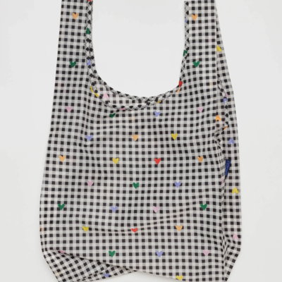 Sac Baggu - Gingham Hearts