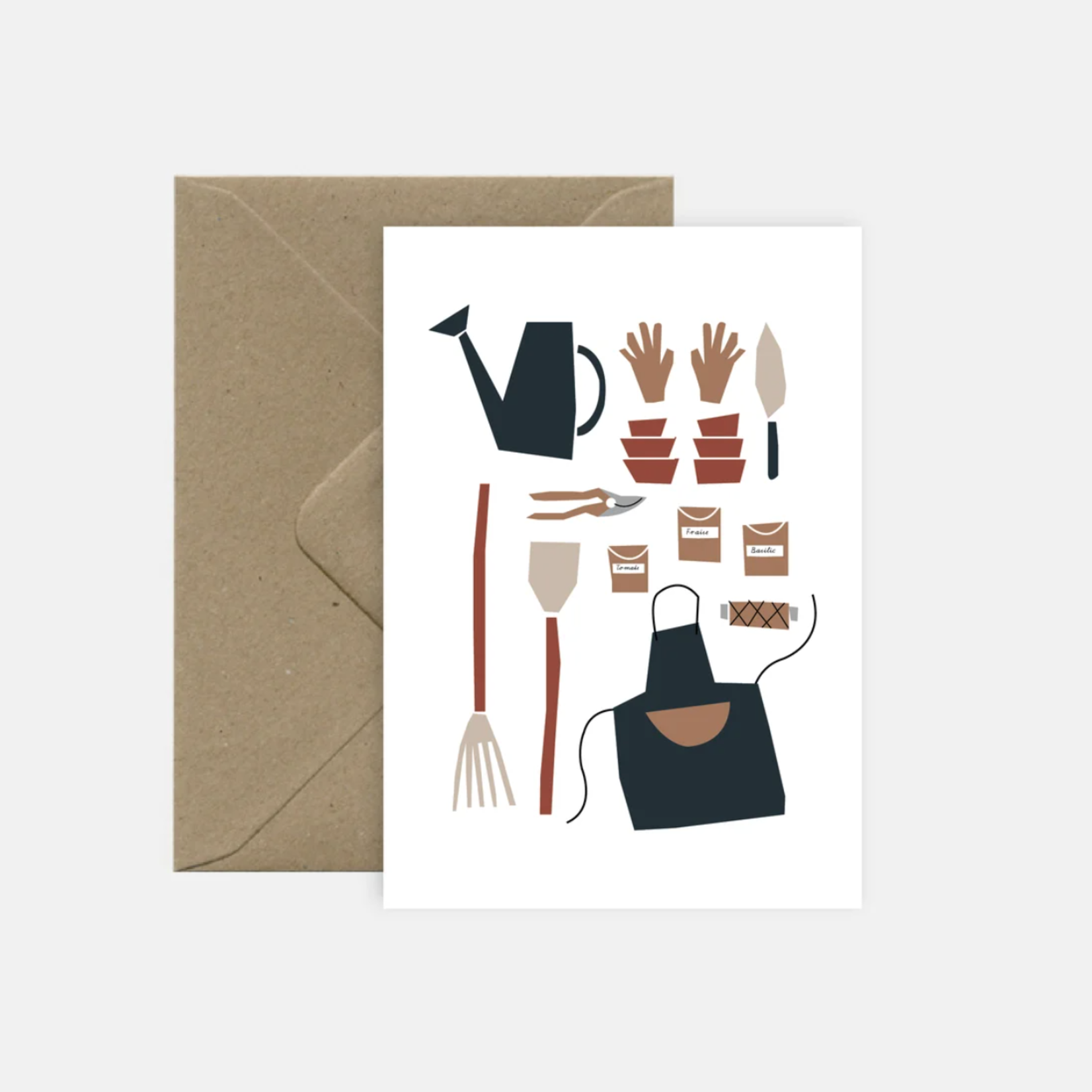 Greeting card - Garden Time