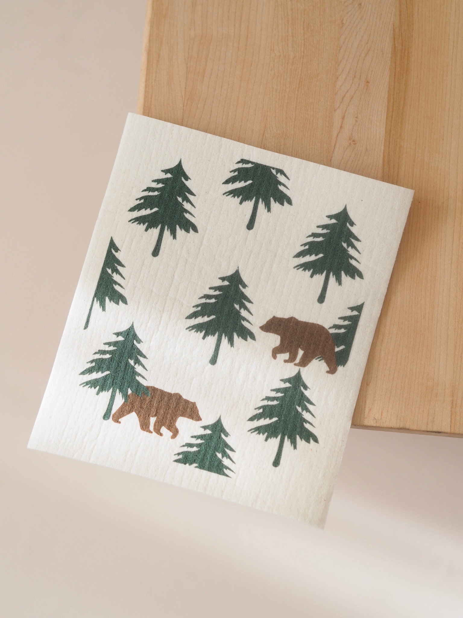 Swedish wipe -  Bear and fir