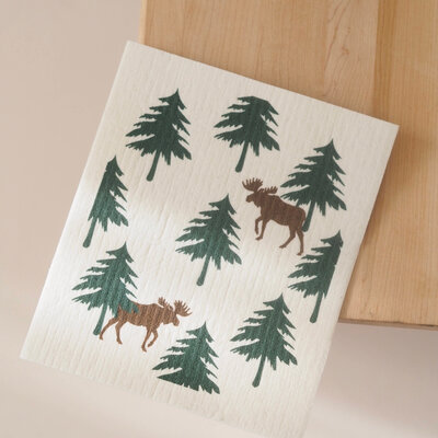 Swedish wipe - Moose and fir