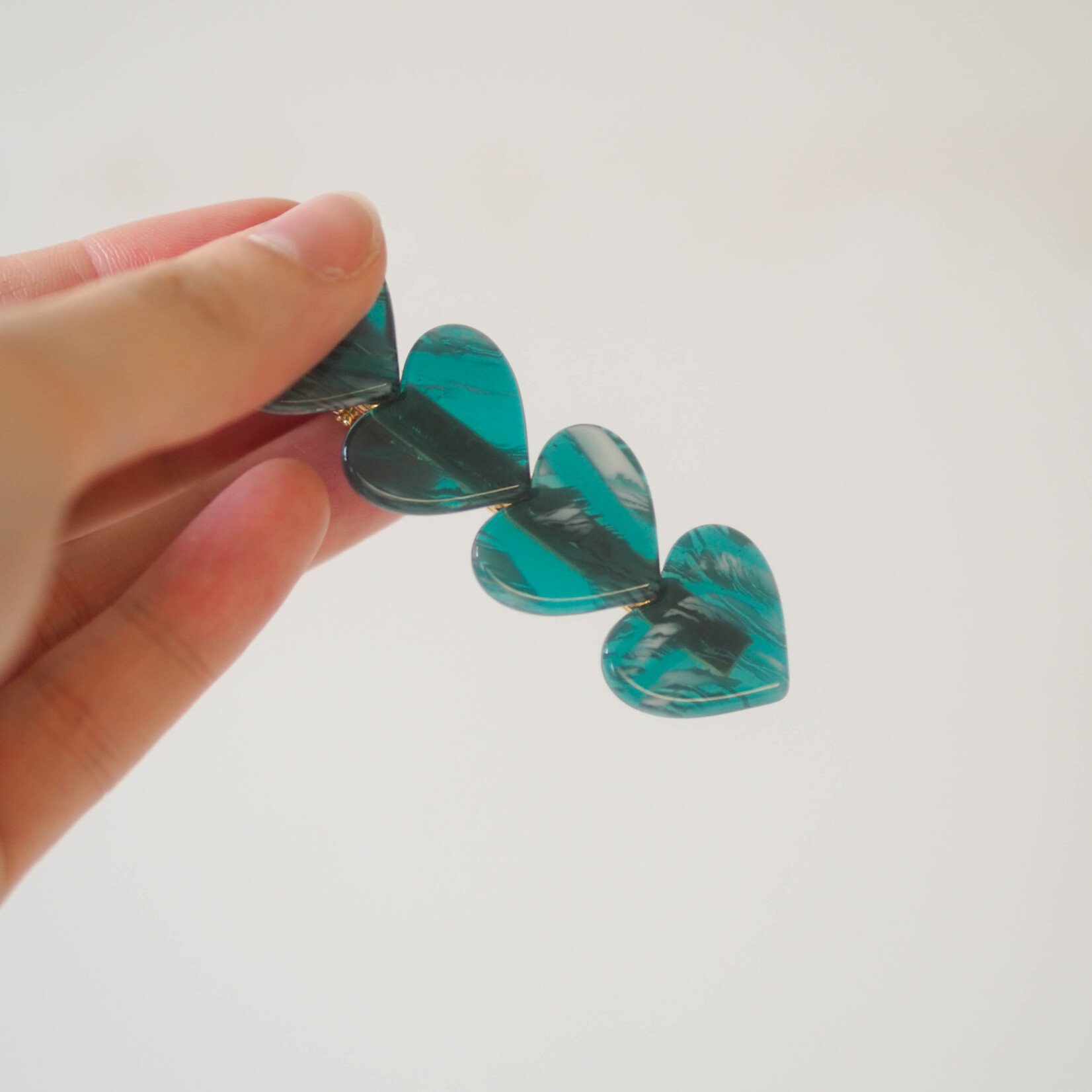 Heart hair clip