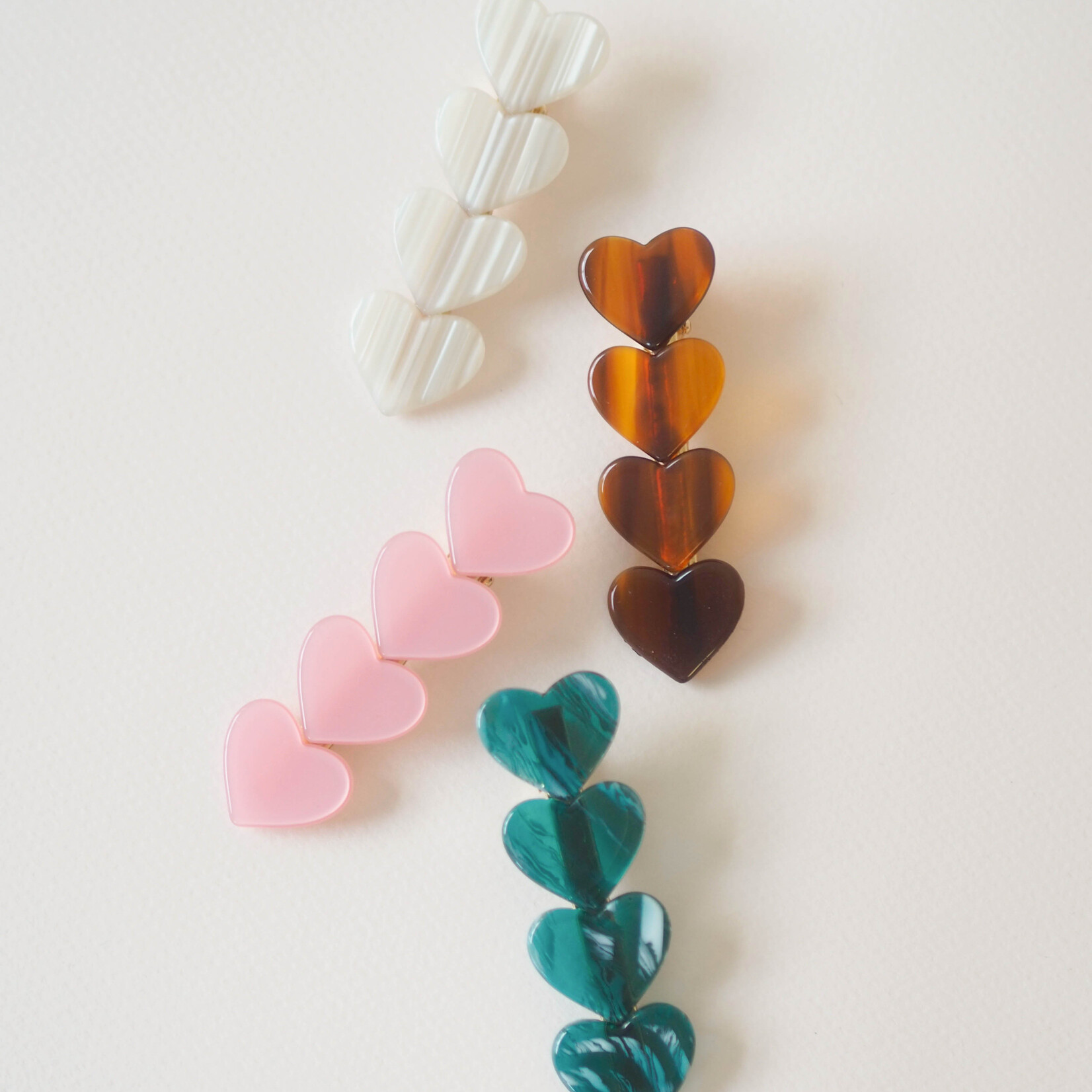 Heart hair clip