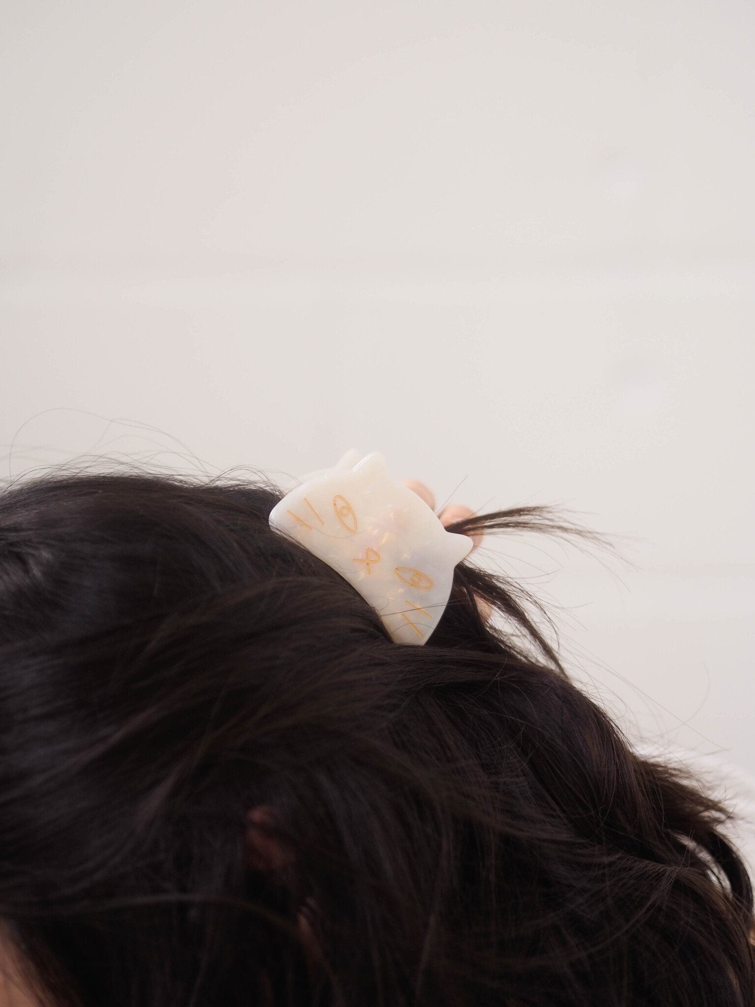 Cat hair clip