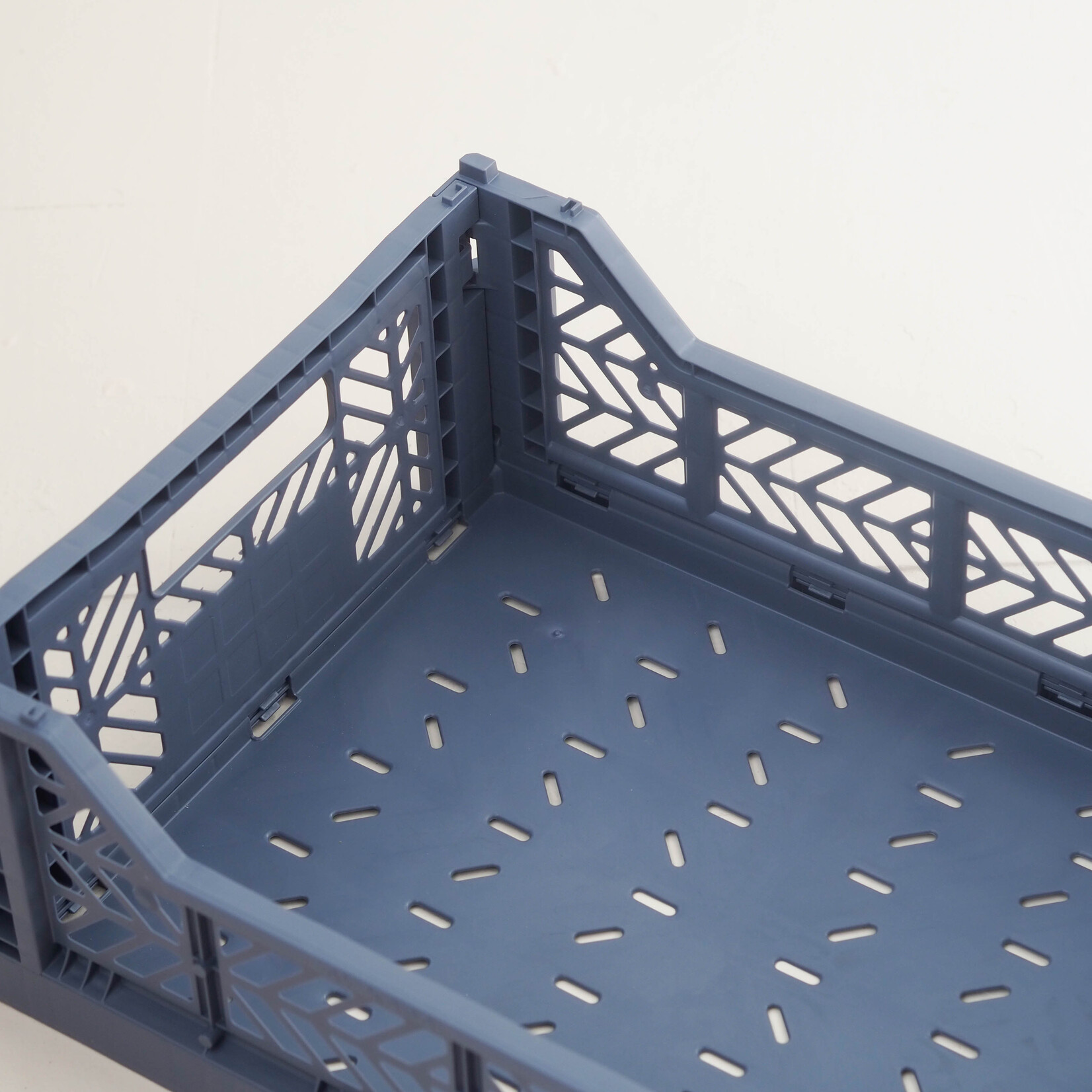 Cobalt blue crate
