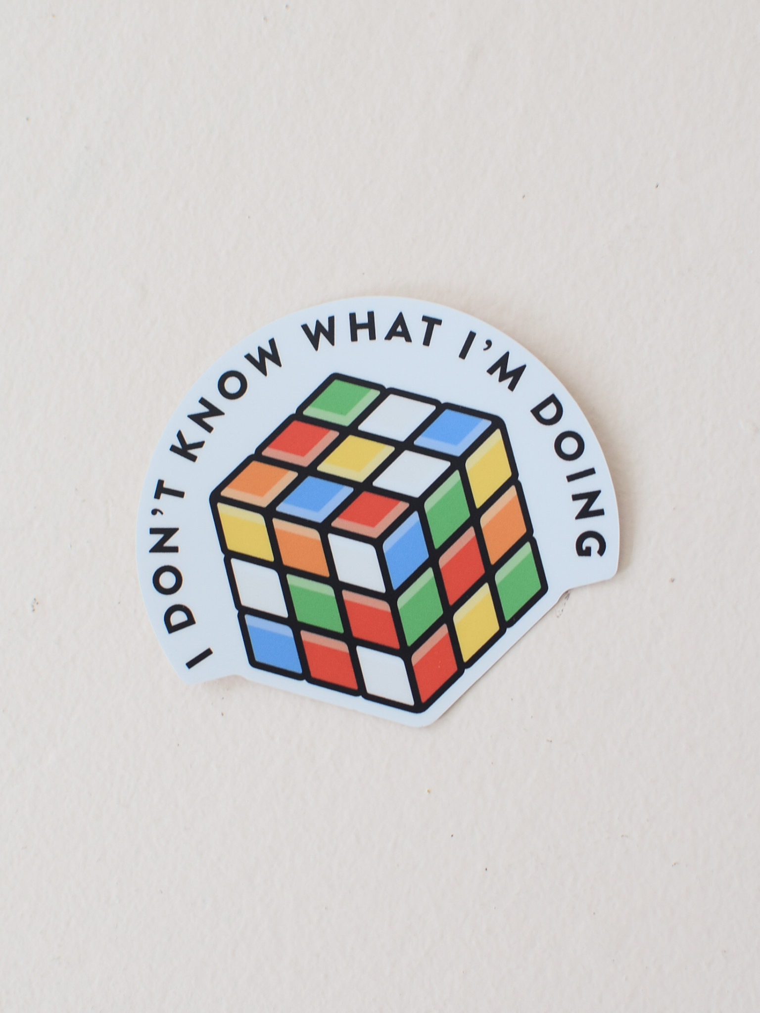 Sticker Rubiks Cube