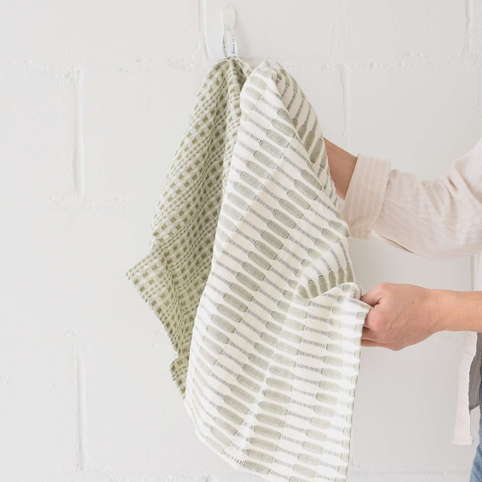Duo linges vaisselle - Olive