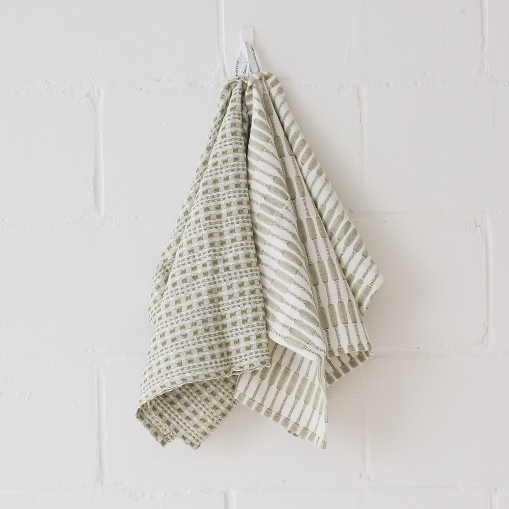 Duo linges vaisselle - Olive