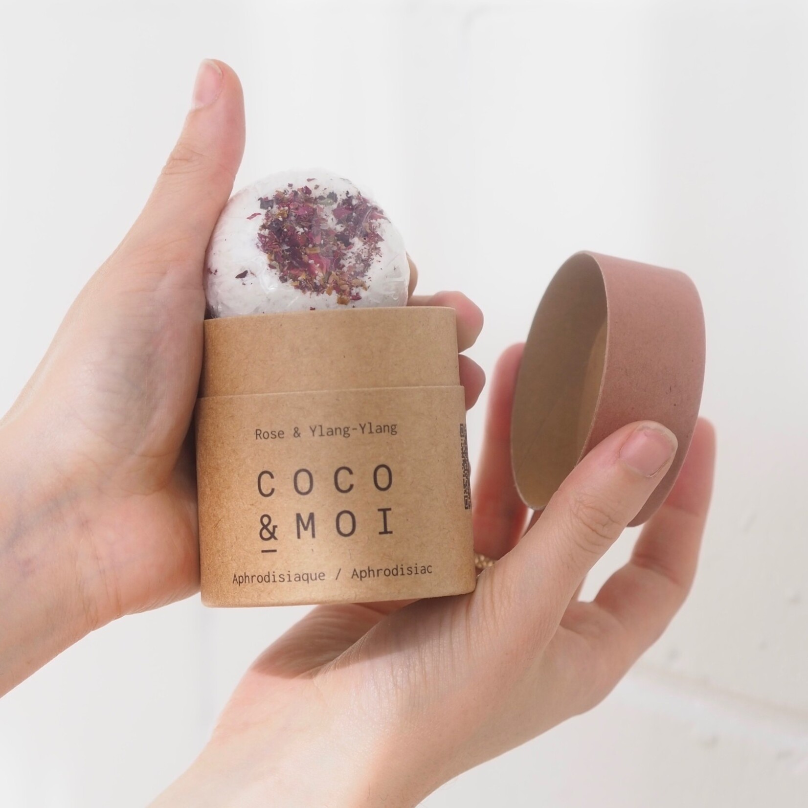 Bombe de bain - Rose ylang ylang