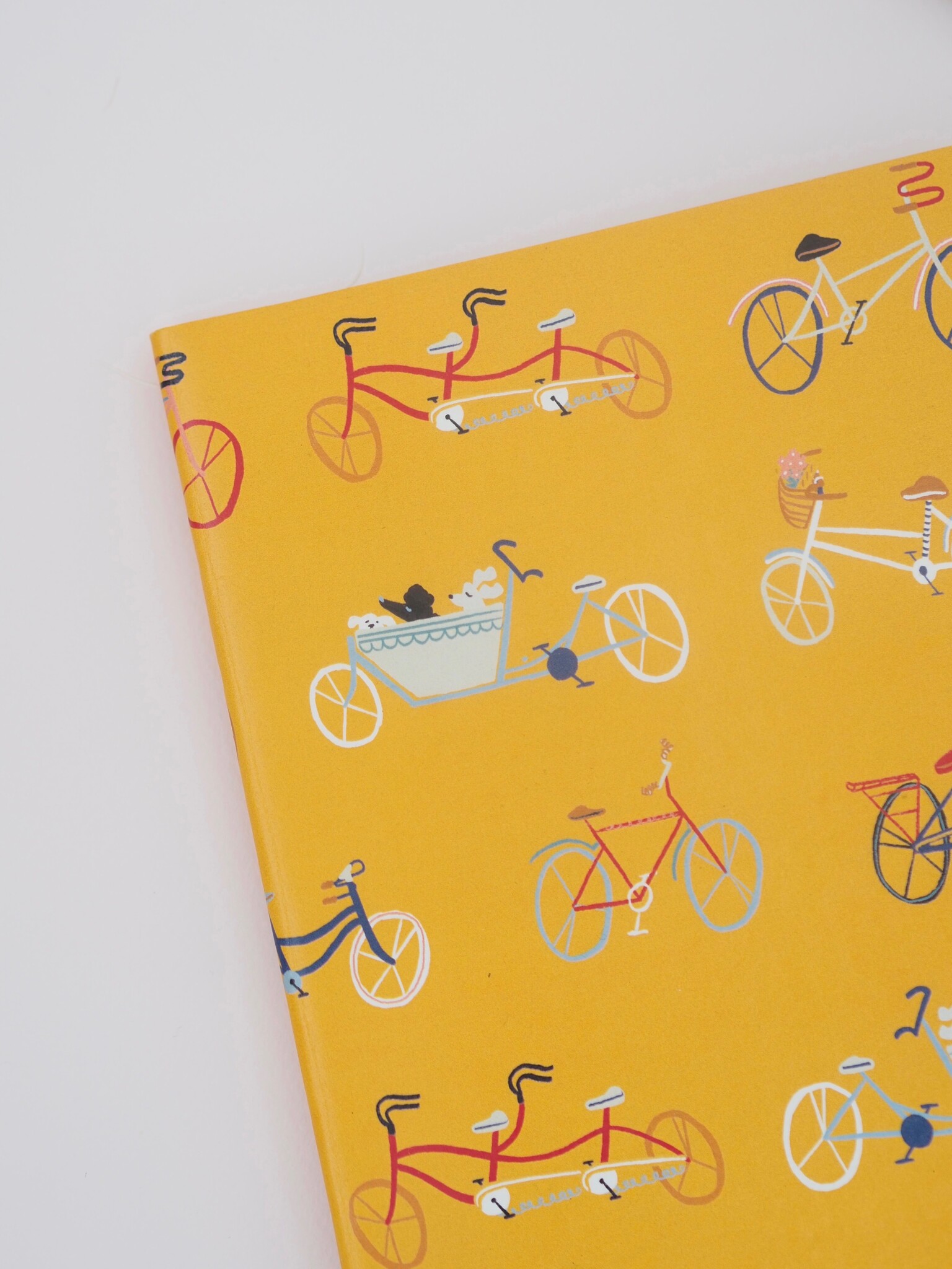 Bike notebook + pencil case