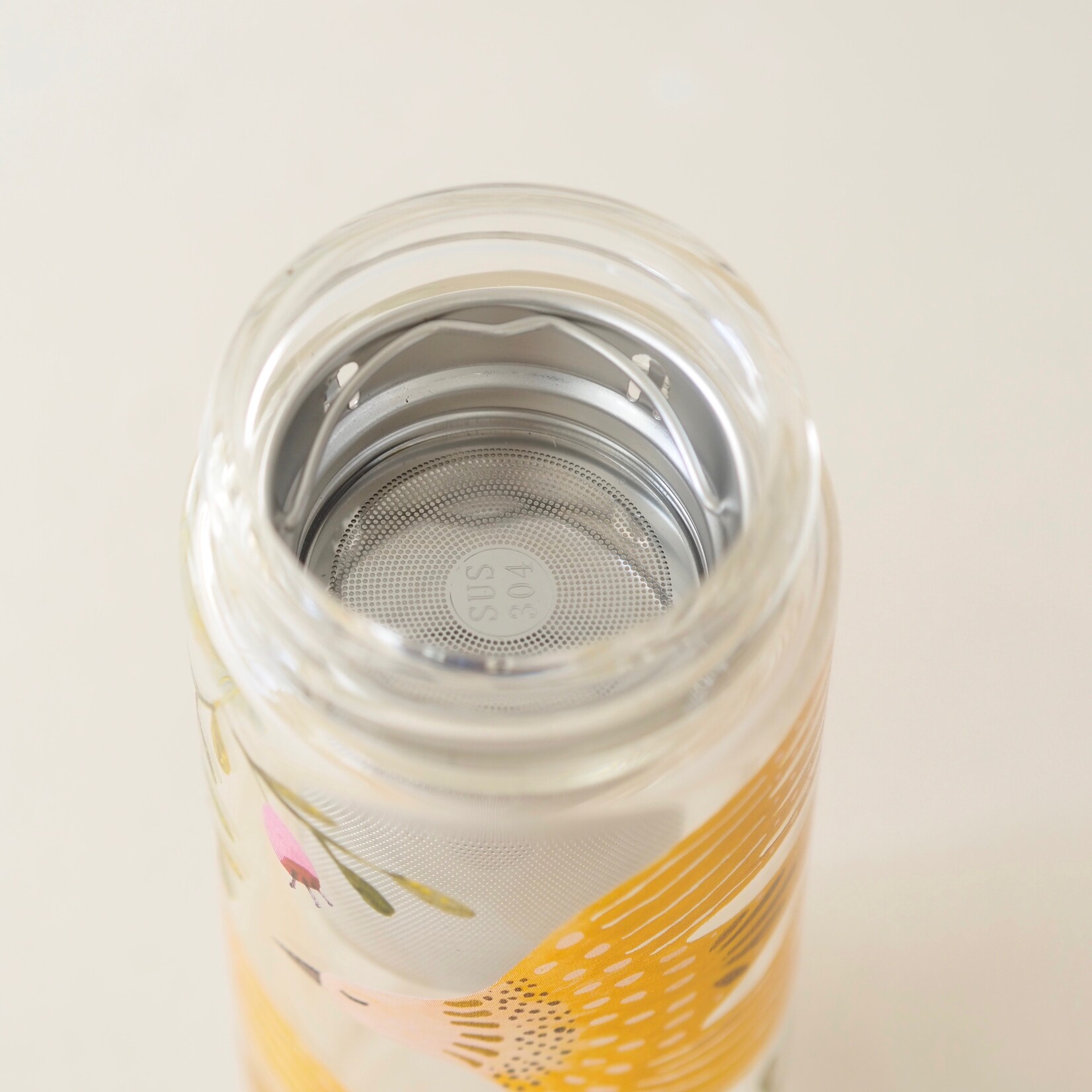 Plume tea Infuser Bottle