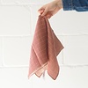 Set of 4 double weave towels