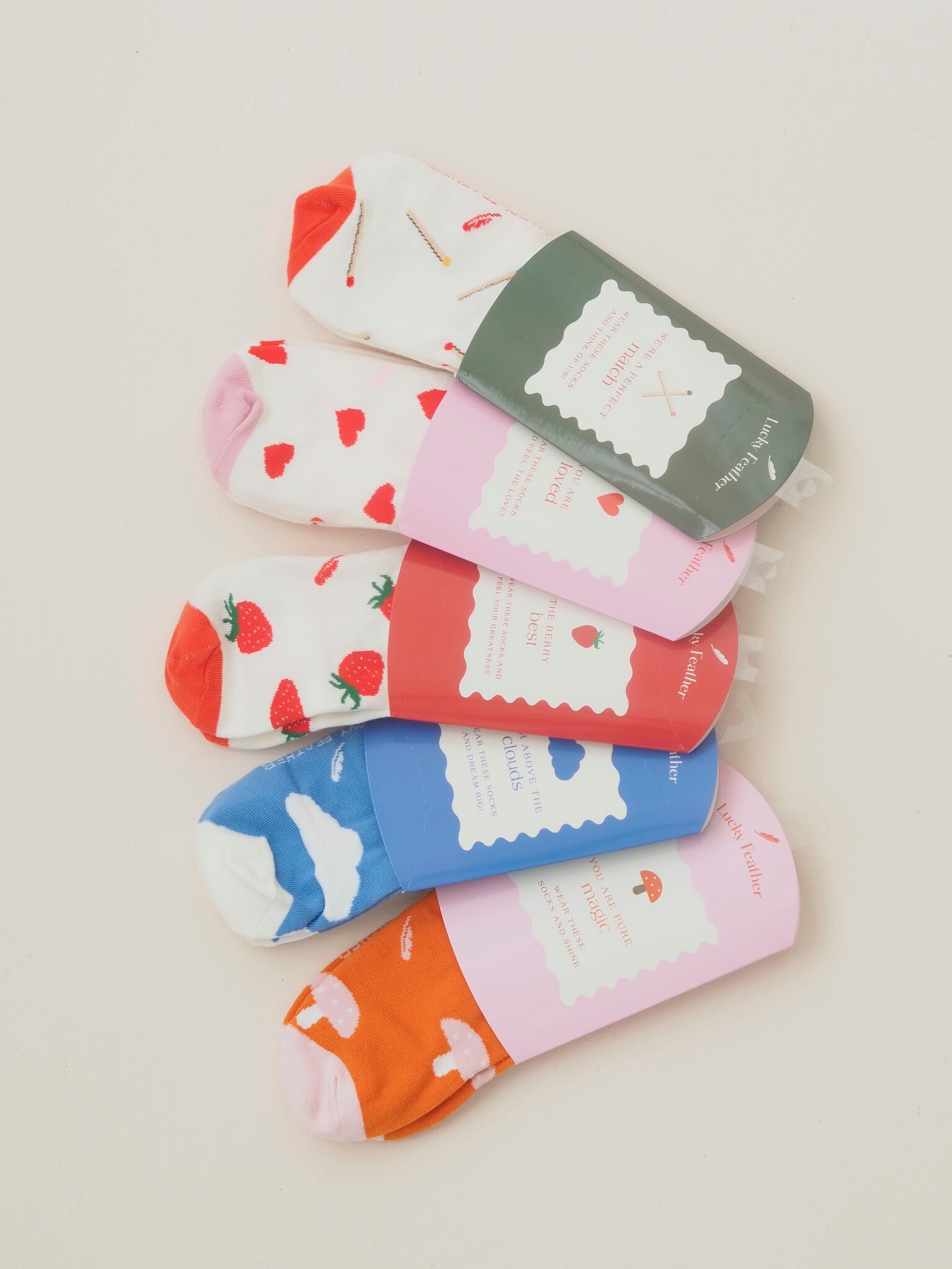 Chaussettes Lucky coeur
