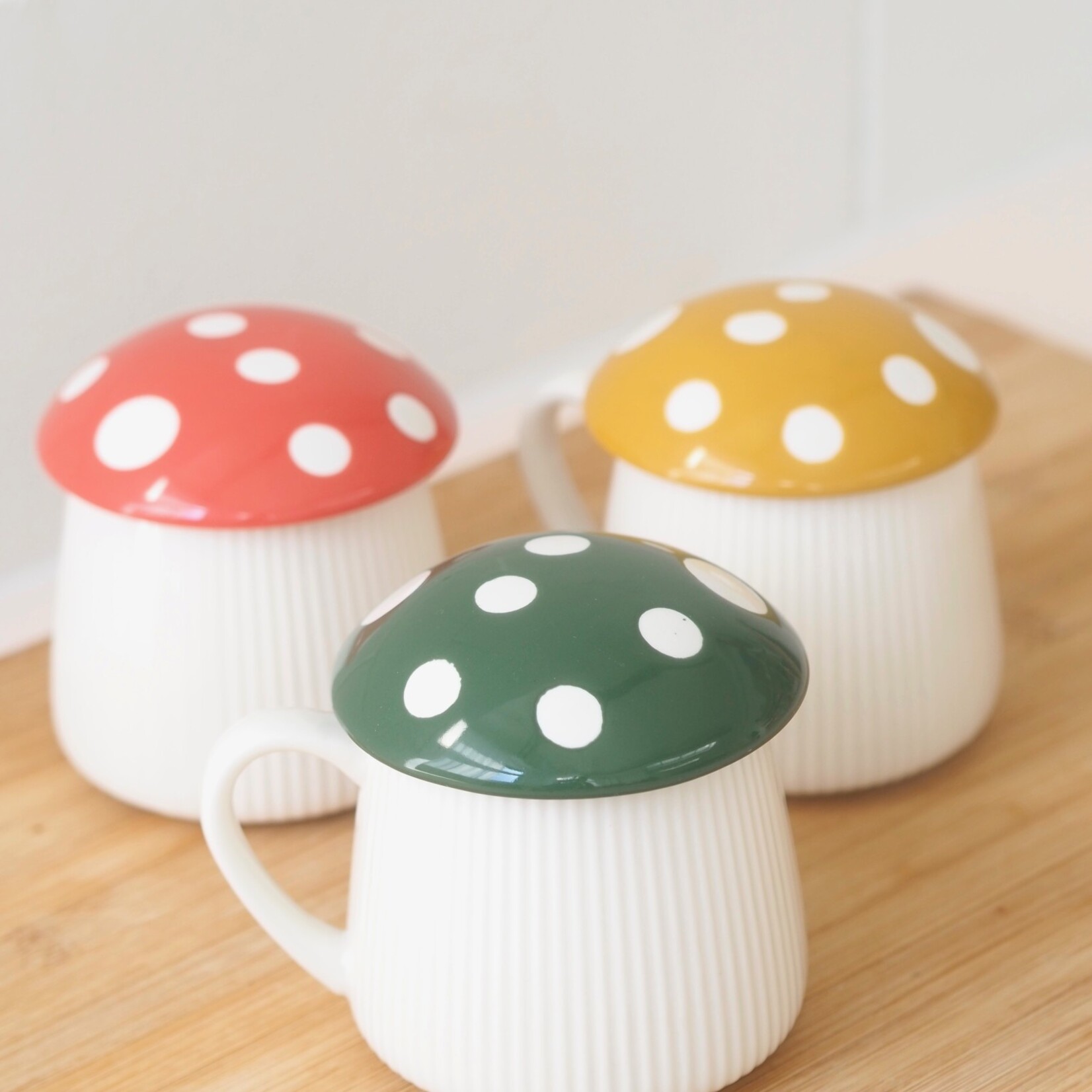 Tasse Champignon Verte