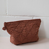 Padded toiletry bag