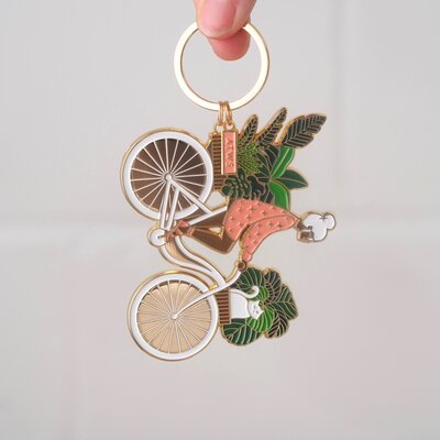 Keychain - Her Bicycle