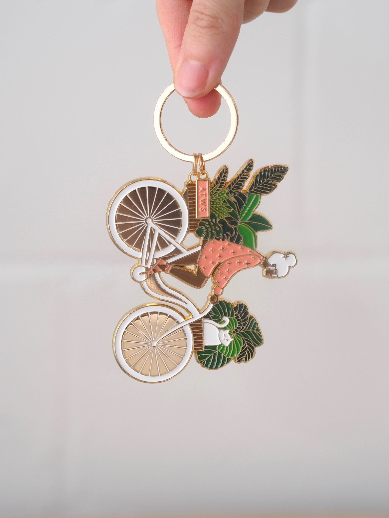 Keychain - Her Bicycle