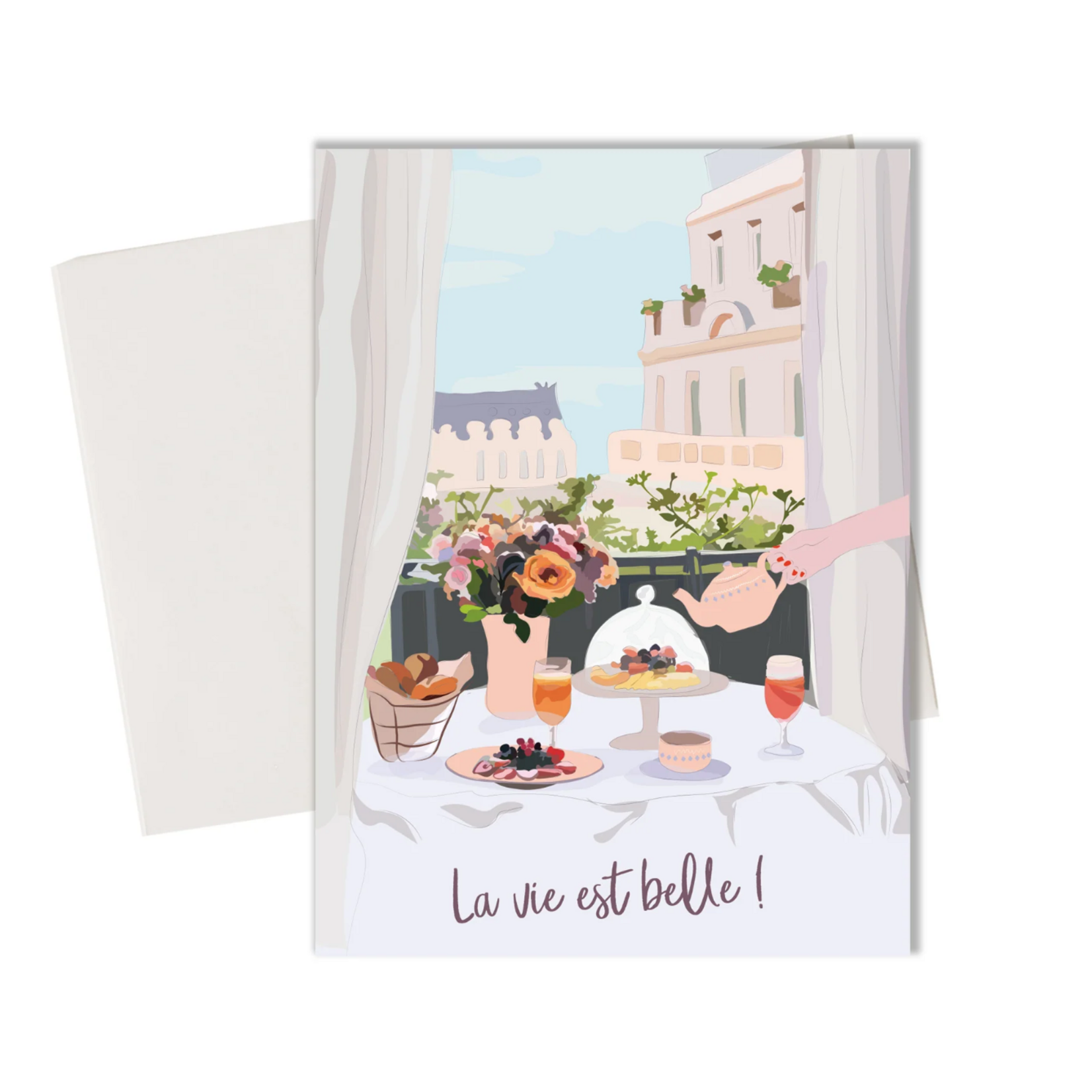 Carte de souhaits - La Vie Est Belle