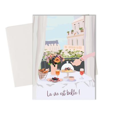 Card - La Vie Est Belle