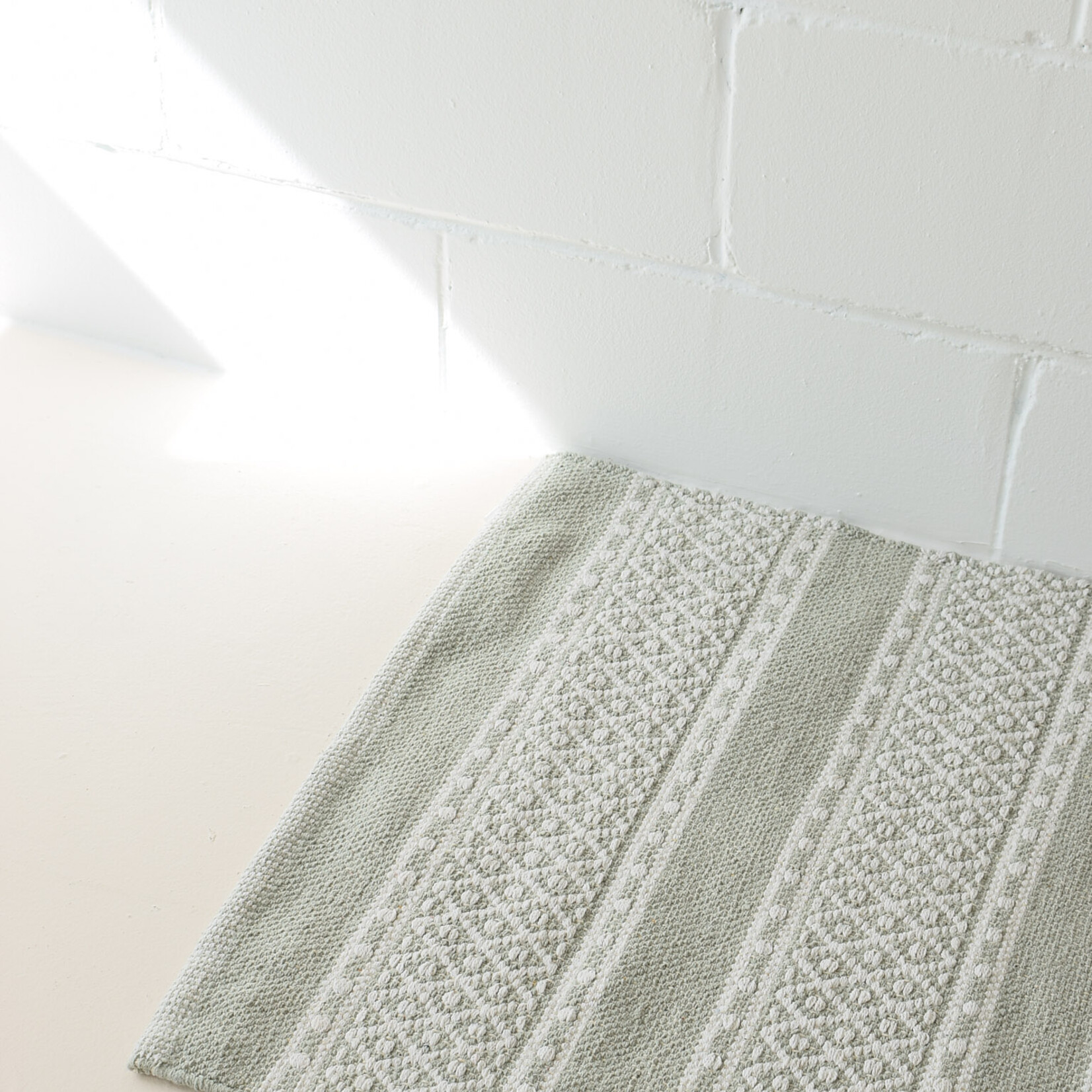 Tapis coton Desert Sauge