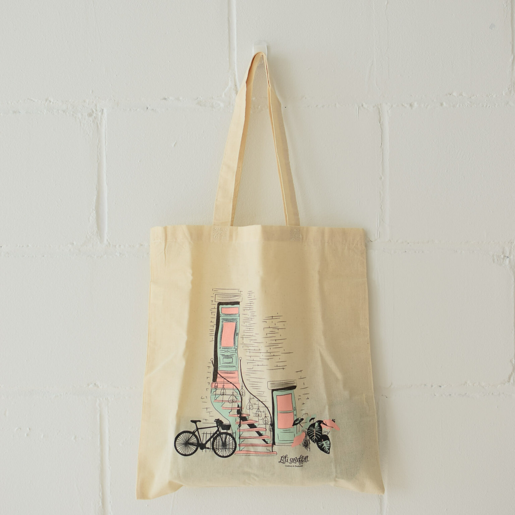 Totebag - Escalier de Montréal