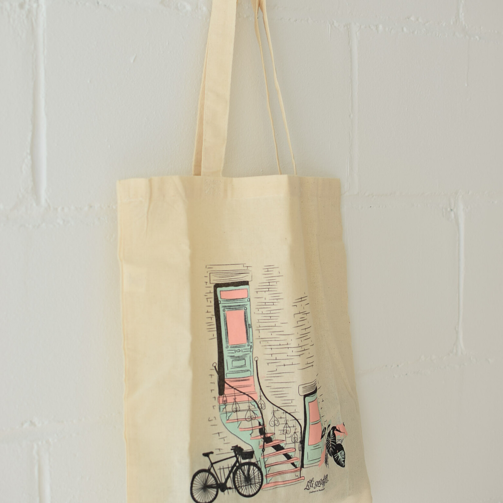 Totebag - Escalier de Montréal