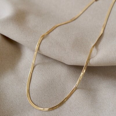 Joanna gold-plated necklace