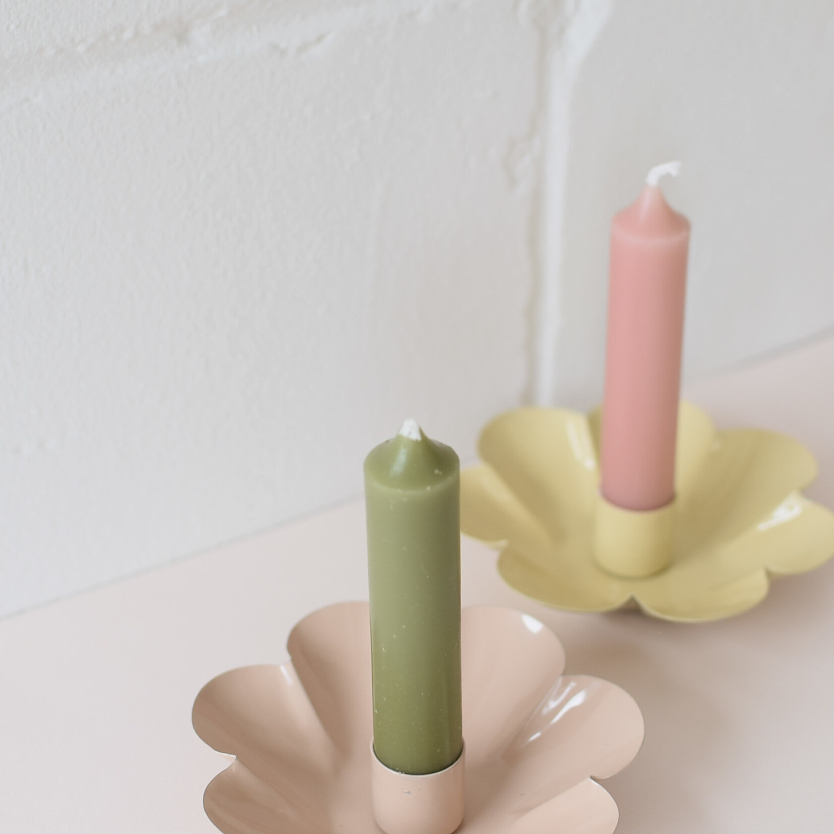 Flower candlestick