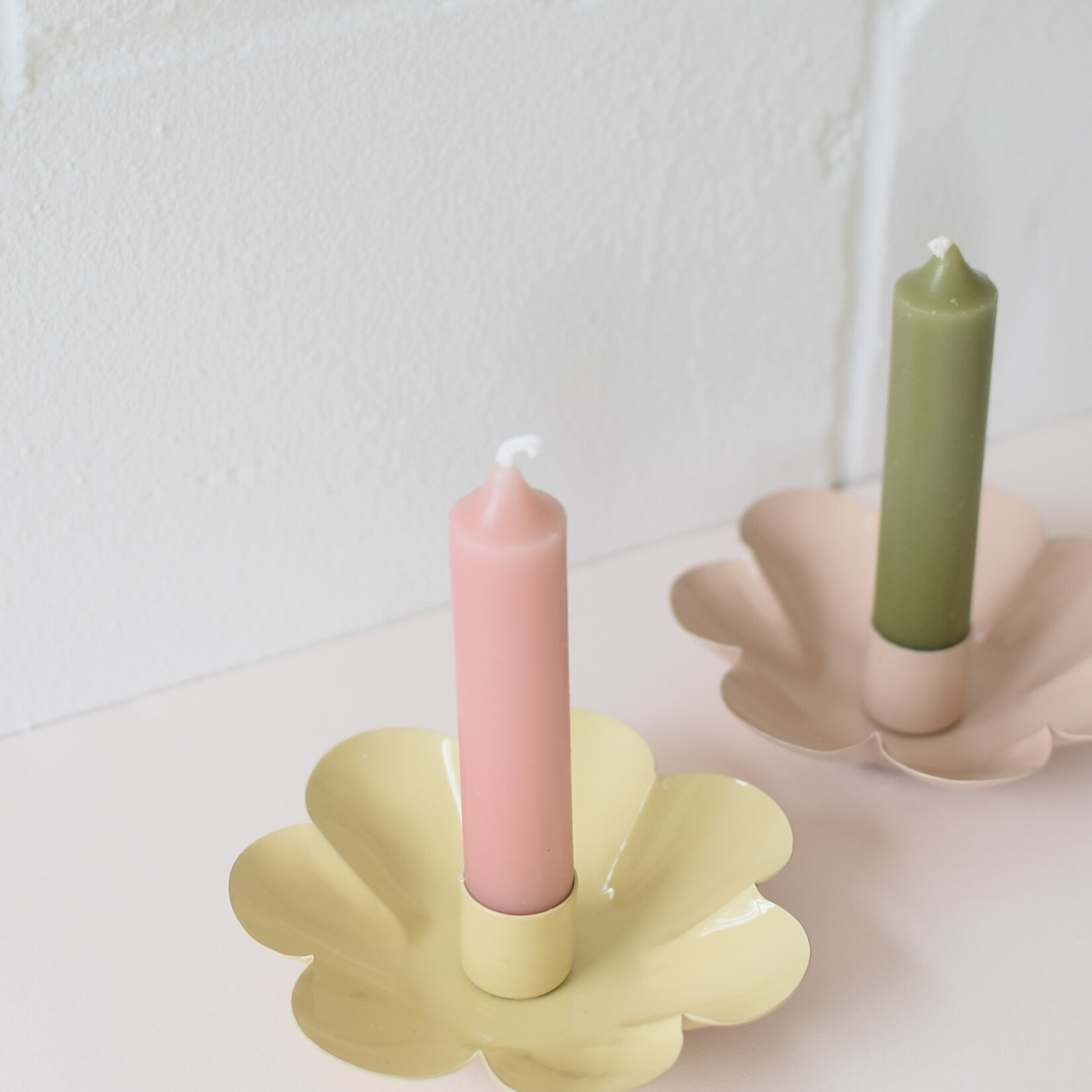 Flower candlestick