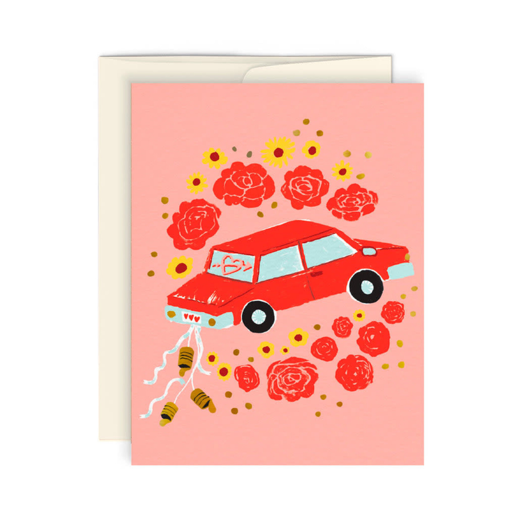 Carte de souhaits - Just Married