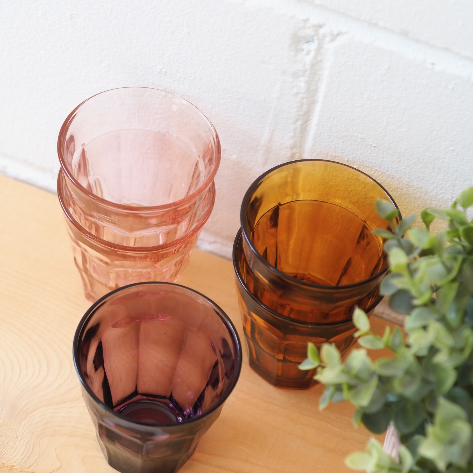 Picardie pink glass