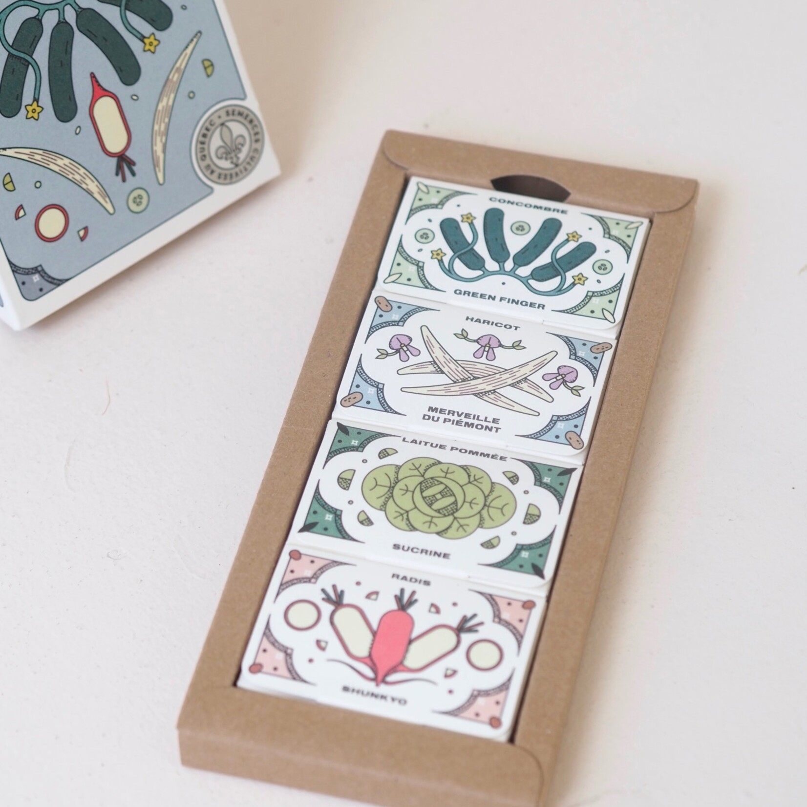 Box of seeds – Vegetables for sowing