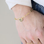 Paperclip Heart Bracelet