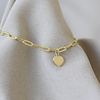Paperclip Heart Bracelet
