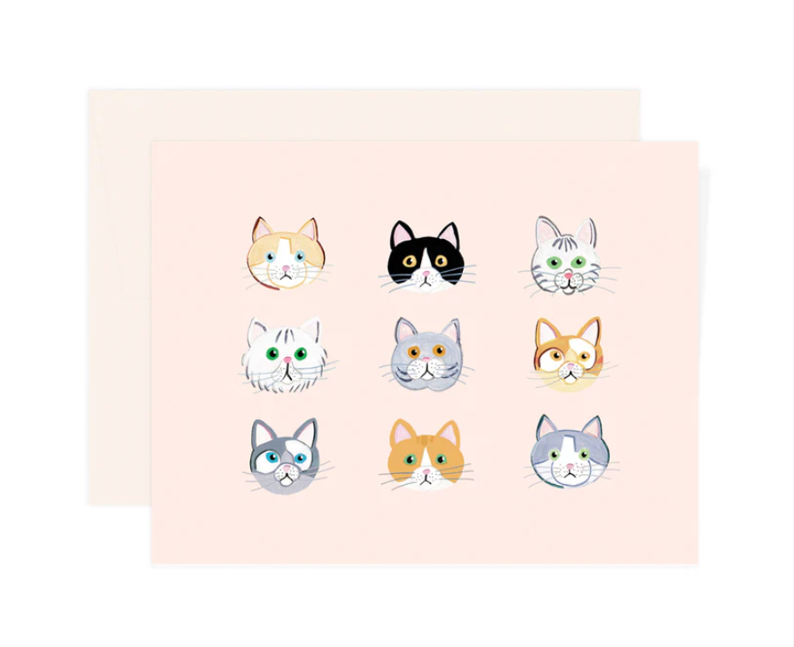 Greeting card - Cats