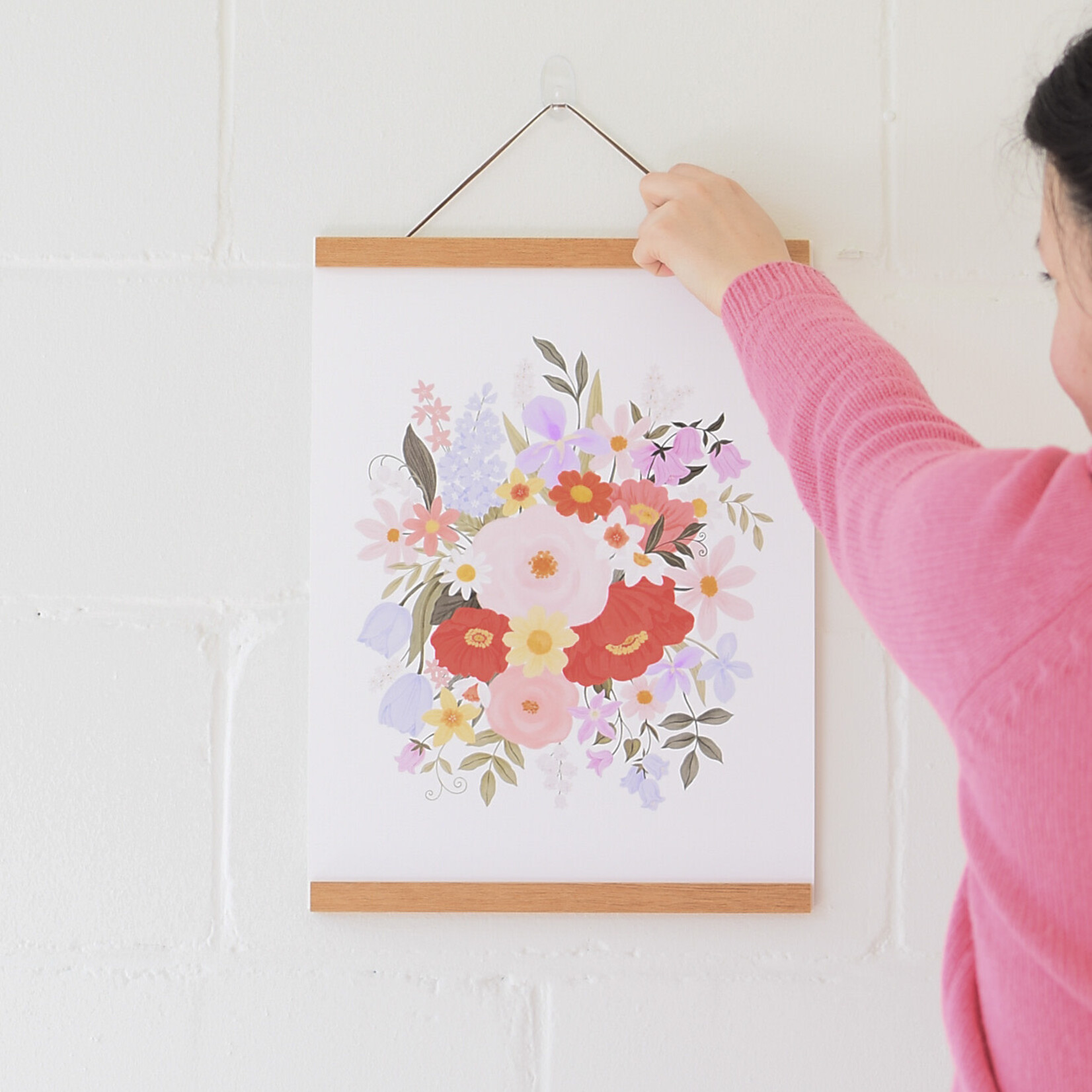 Poster - Floral Explosion 12 x 16