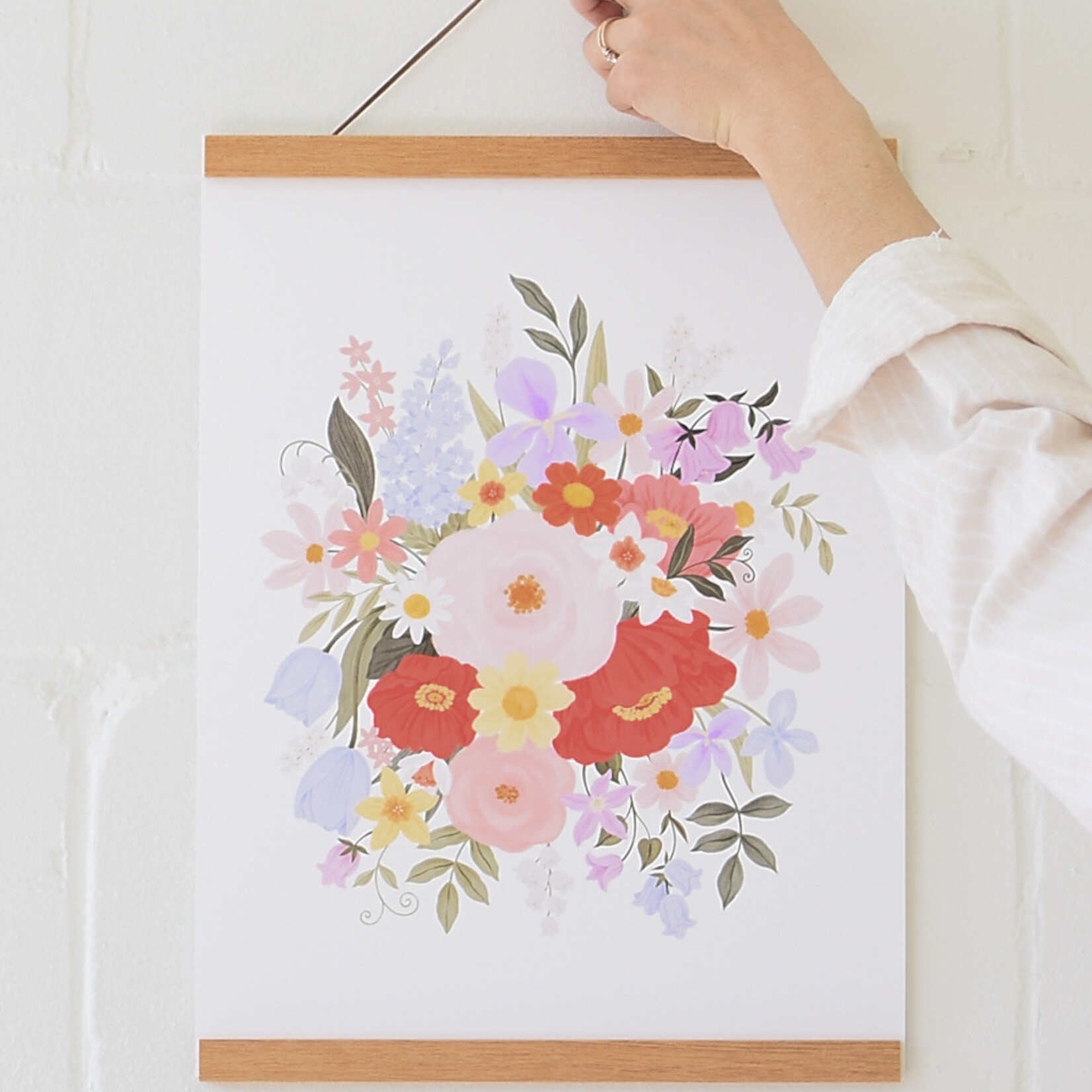 Poster - Floral Explosion 12 x 16