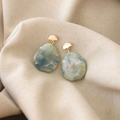 Earrings - Stone