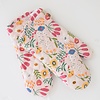 Duo oven mitts - Pink flowers