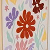 Fabric flower frame
