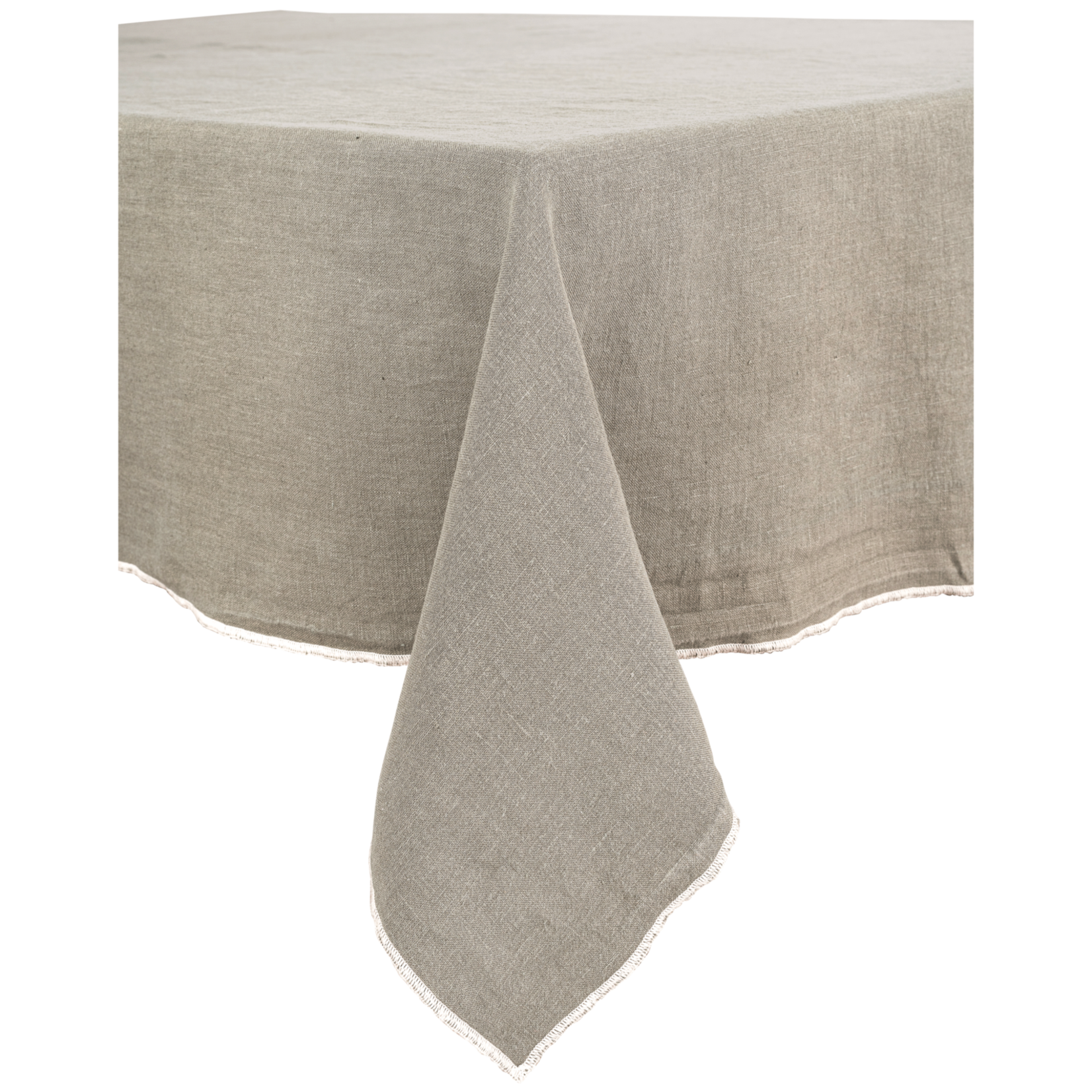 Plain tablecloth