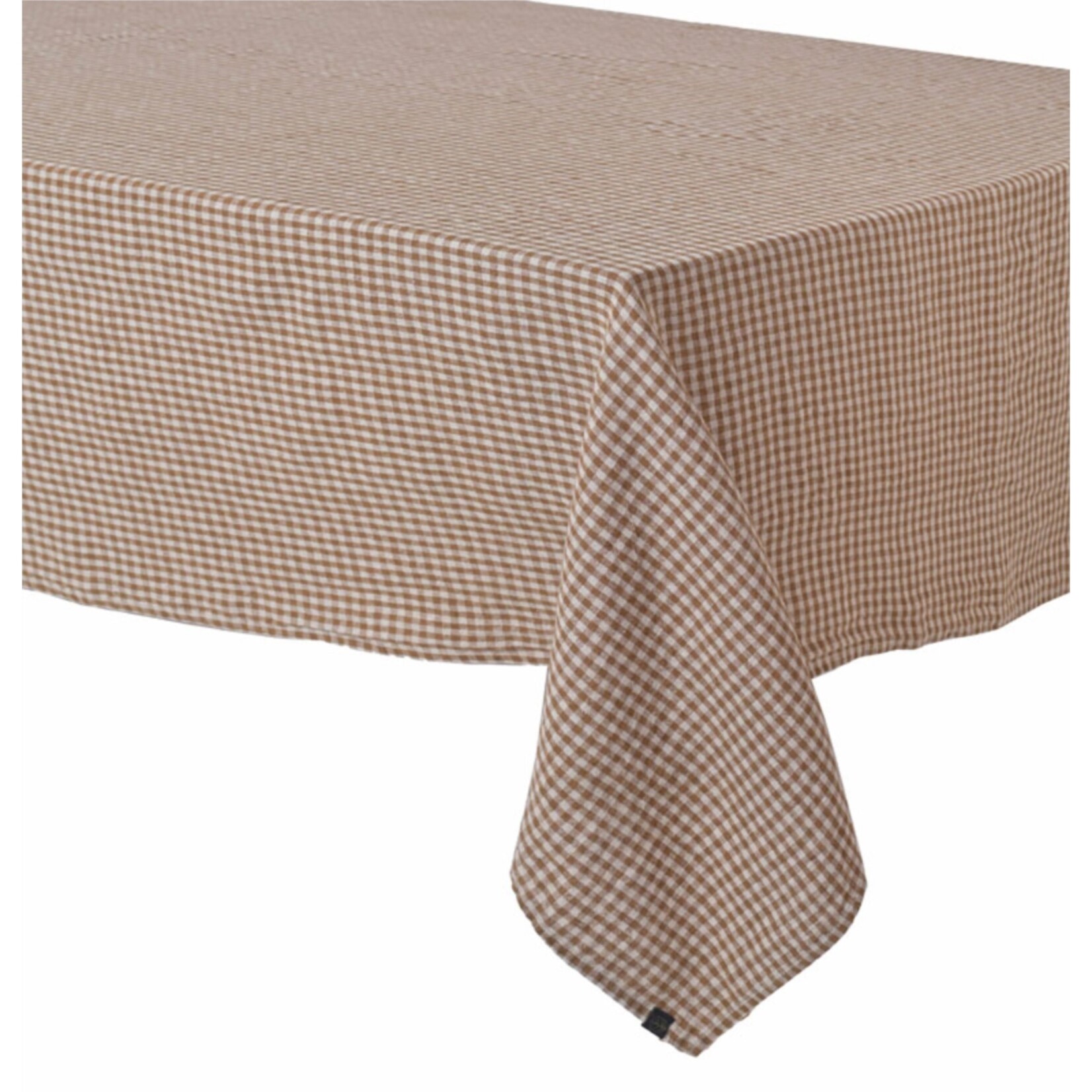 Gingham tablecloth