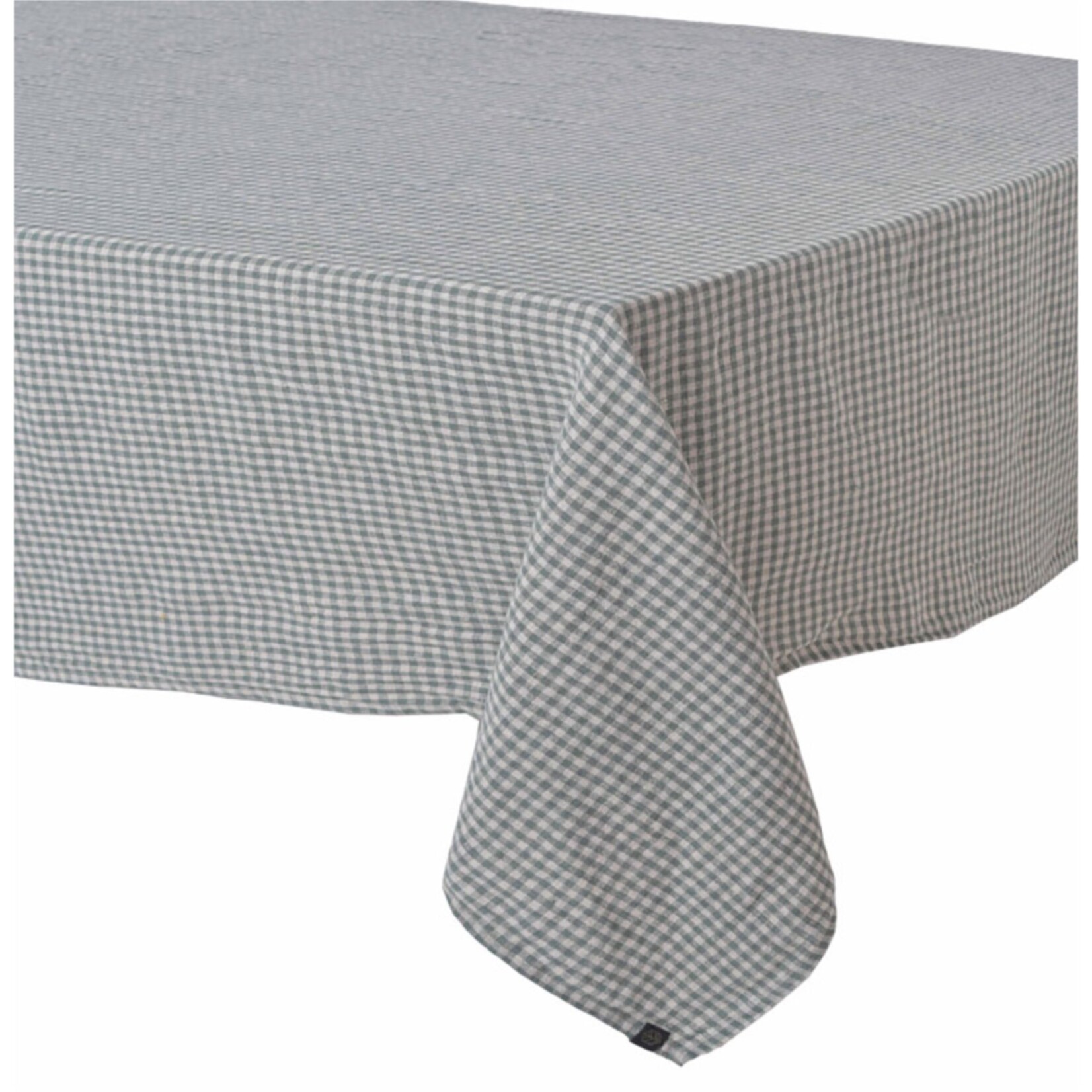 Gingham tablecloth