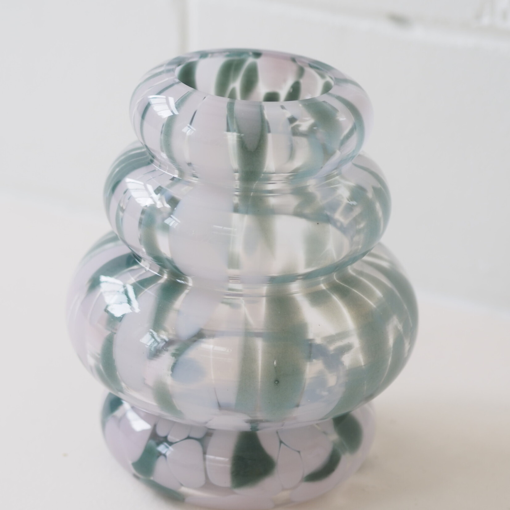 Green Tubes Vase