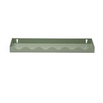 Metal wall shelf