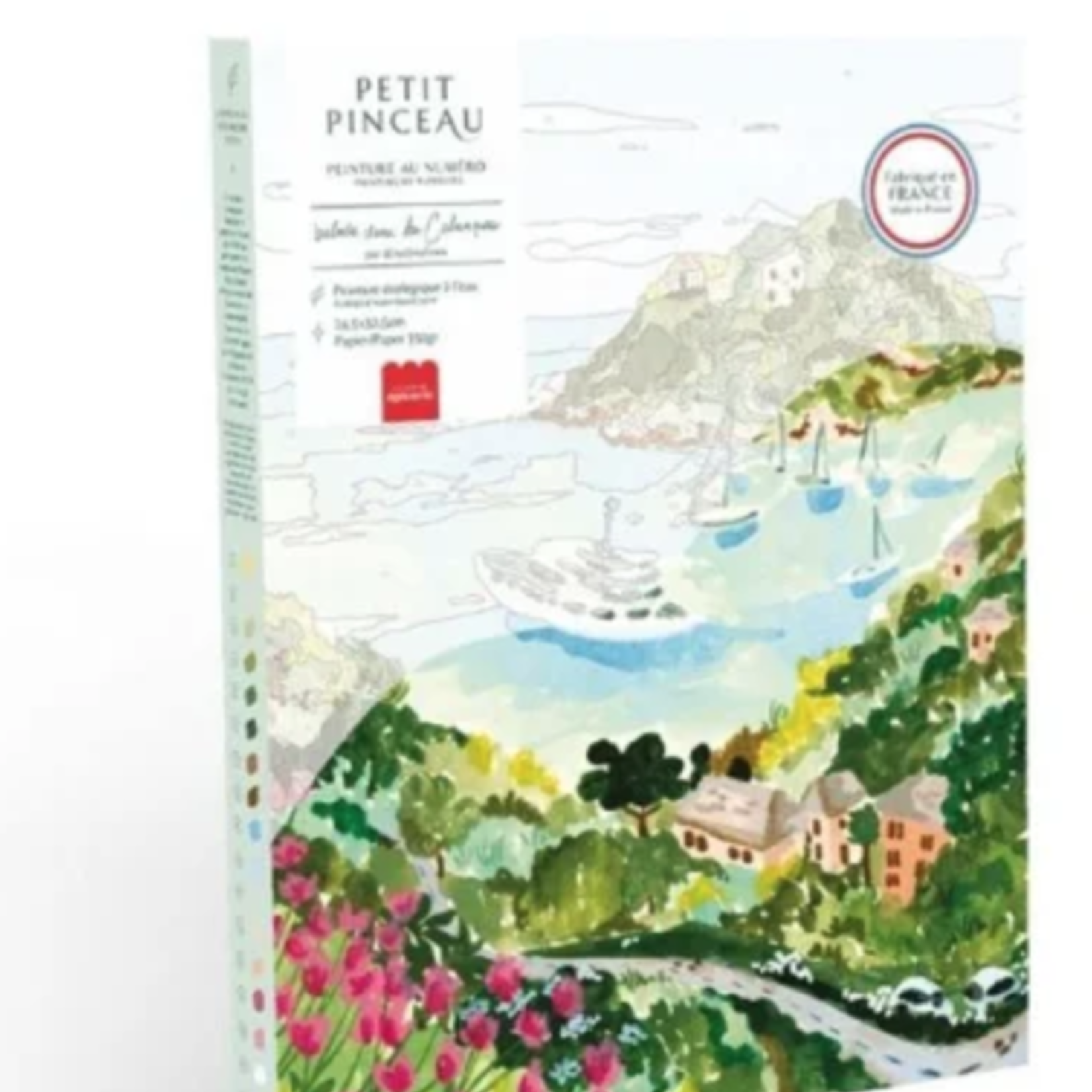 Coffret peinture au numéro - Balade Calanques